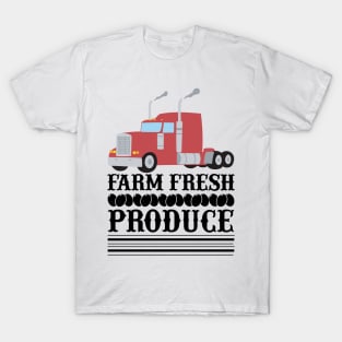 Farm Fresh Produce T Shirt For Women Men T-Shirt